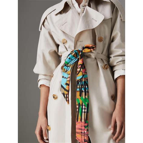 burberry graffiti skinny scarf|where to buy burberry scarf.